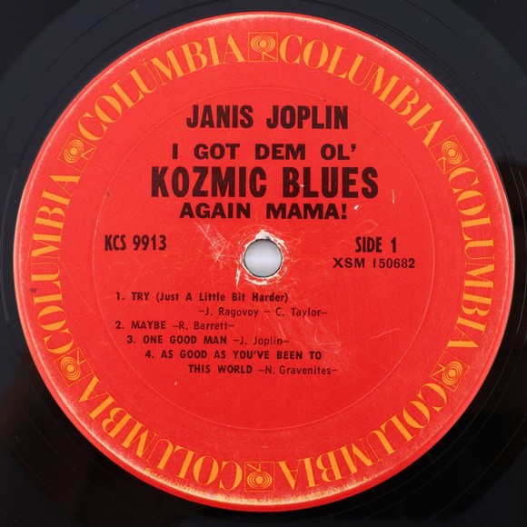 Janis Joplin, I Got Dem Ol' Kozmic Blues Again Mama! Reissue LP Record KCS 9913 - Picture 8 of 16